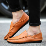 Mocassins légers d'été pour homme, sans lacet, souples, respirantes, deux façons de porter