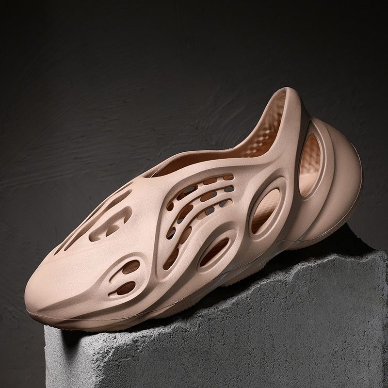 Nouveautés mousse Run hommes chaussures sans lacet respirant  sandales léger